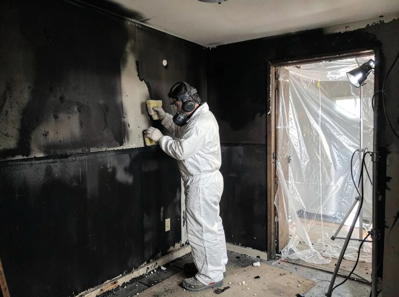 Fire Damage Restoration company in Colfax, IA